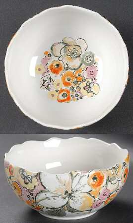 Confetti Peacock Soup/Cereal Bowl