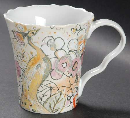 Confetti Peacock Mug