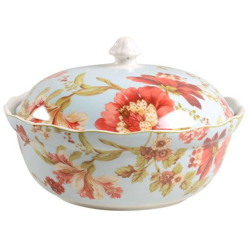 Spring Botanicals Round Covered Vegetable