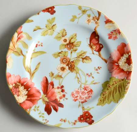 Spring Botanicals Salad Plate
