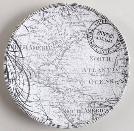 Due North Appetizer Plate