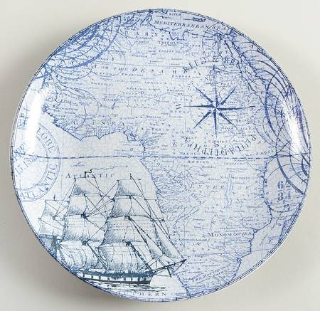 Due North Salad Plate