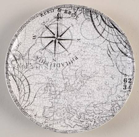 Due North Appetizer Plate