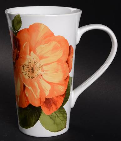Mirelle Orange Latte Mug