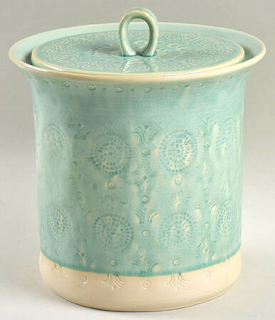 Old Havana Mint Medium Canister & Lid