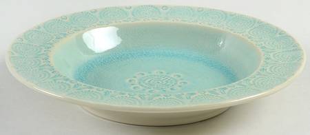 Old Havana Mint Rim Soup Bowl