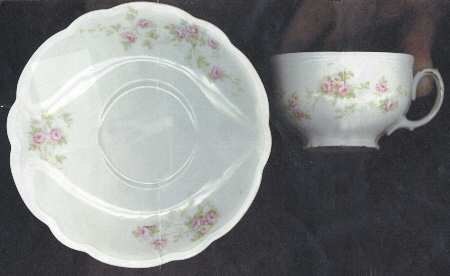 ALT682 Footed Cup & Saucer Set