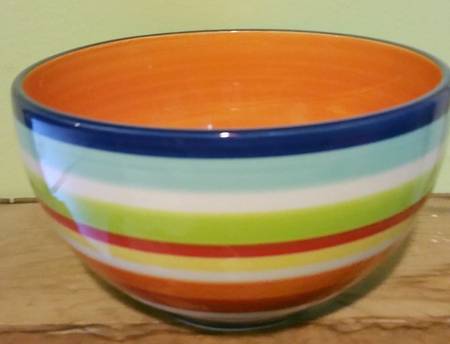 Color Wheel Soup/Cereal Bowl