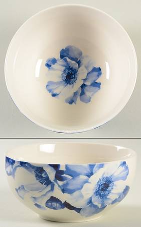 Idelle Blue Soup/Cereal Bowl