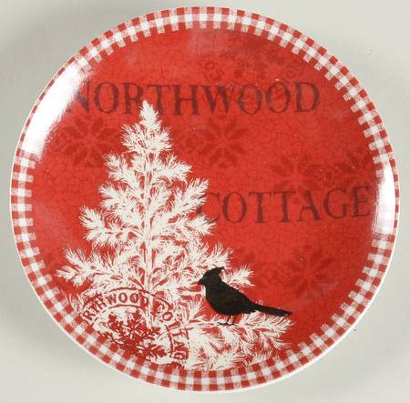 Northwood Cottage Appetizer Plate by 222 Fifth (PTS)