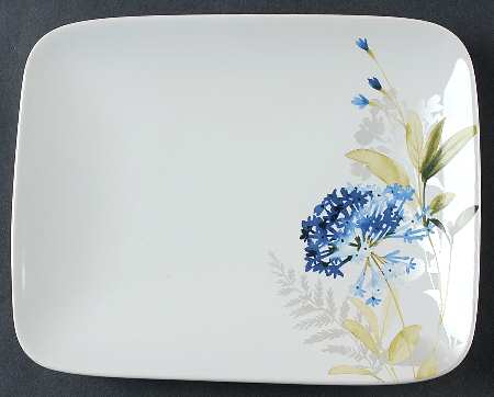 Adelina Blue Salad Plate