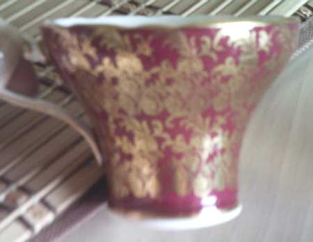 C869 Red Flat Cup