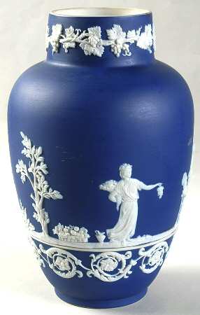 Jasper Blue 7" Vase