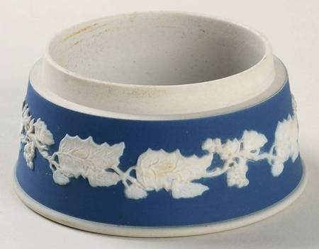 Jasper Blue Round Box No Lid