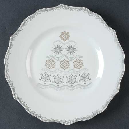 Amelie Pewter Salad Plate