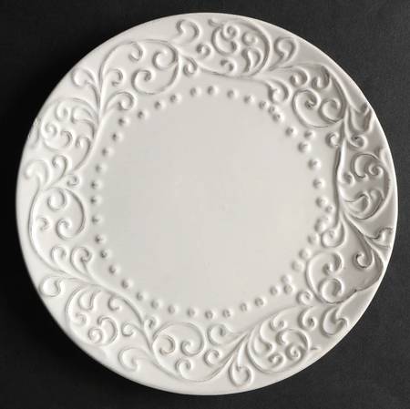 Bianca White Salad Plate