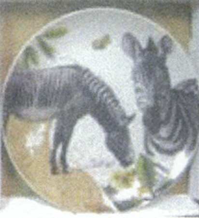 Safari Salad Plate
