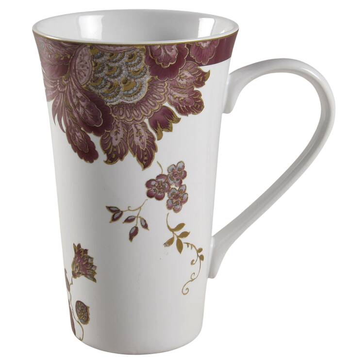 Eliza Plum Latte Mug