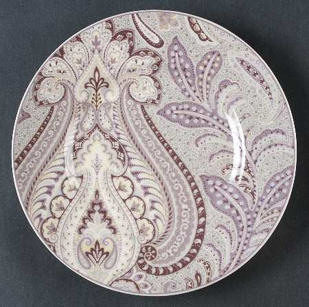 Demure Purple Salad Plate