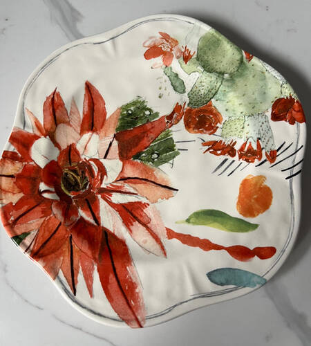 Meadowsweet Salad/Dessert Plate