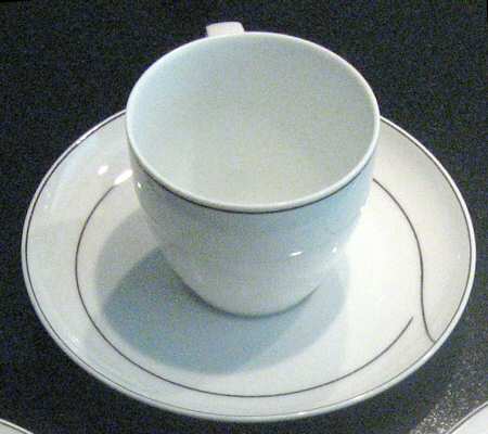 Linea Viva Flat Cup & Saucer Set