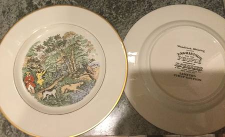 Engravings for the People Dinner Plate