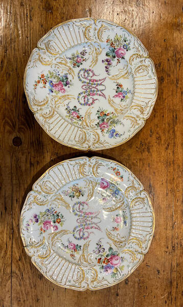 Marie Antoinette Salad Plate