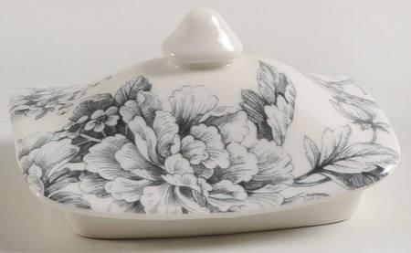 Adelaide Grey and White Lid for Small Canister