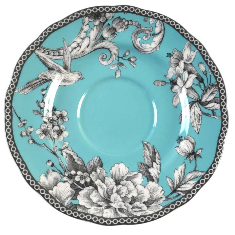 Adelaide Turquoise Saucer