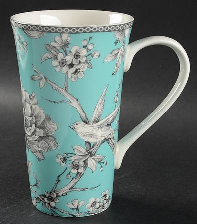 Adelaide Turquoise Latte Mug