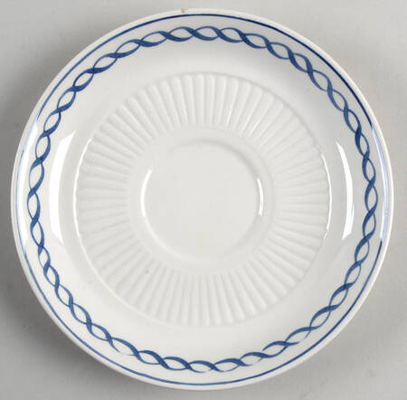Baltic Blue (Older, Cream) Saucer for Cream Soup Bowl