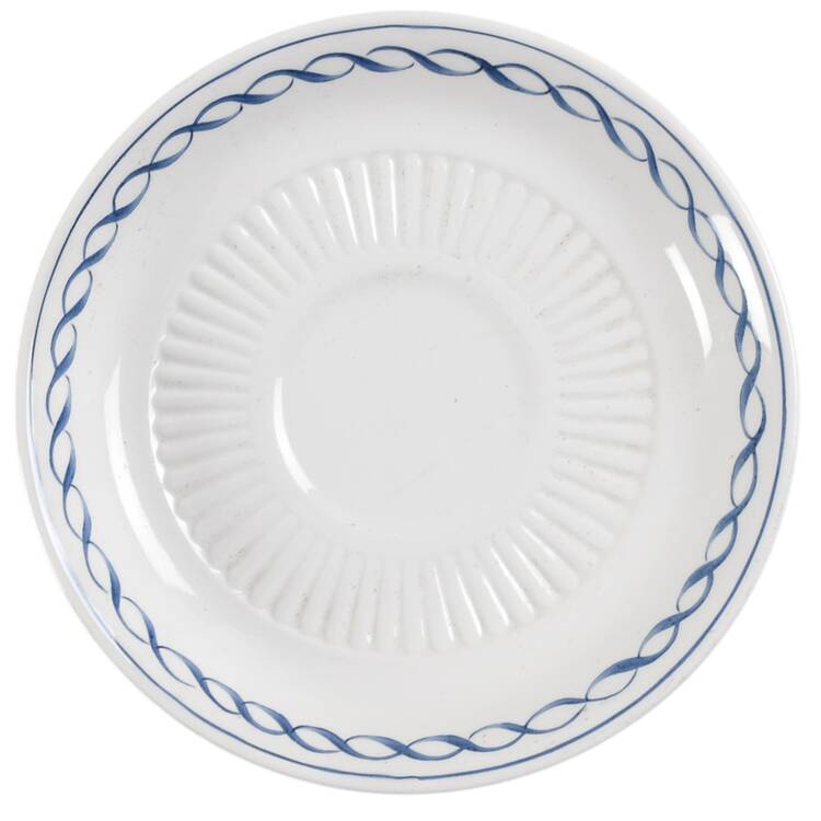 Baltic Blue (Older, Cream) Saucer