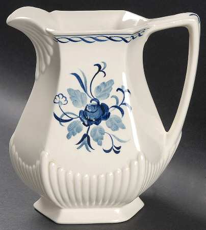 Baltic Blue (Older, Cream) 32 Oz Pitcher