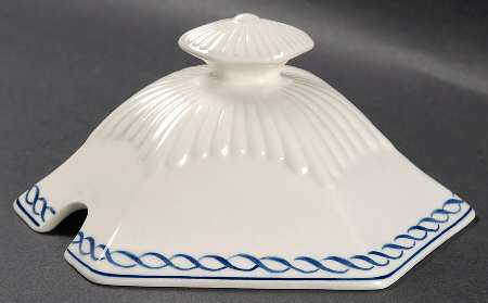 Baltic Blue (Older, Cream) Lid for Tureen
