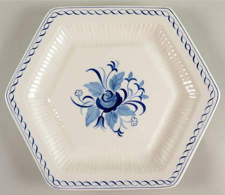 Baltic Blue (Older, Cream) Service Plate (Charger)