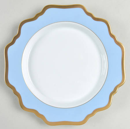 Anna's Palette Sky Blue Salad/Dessert Plate