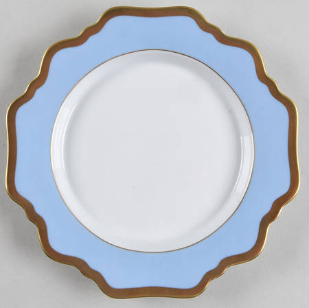 Anna's Palette Sky Blue Bread & Butter Plate