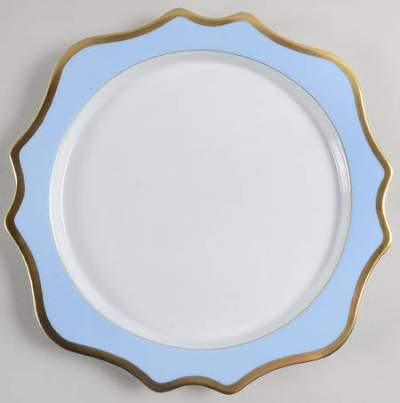 Anna's Palette Sky Blue Service Plate (Charger)