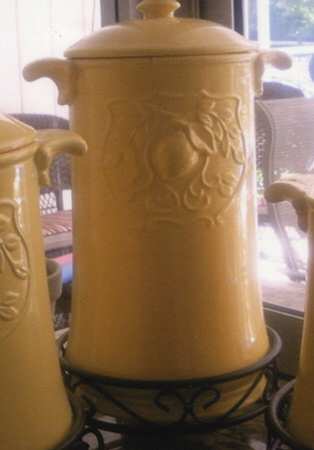 Limoncello Large Canister & Lid