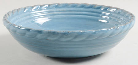 Tuscan Countryside Blue Coupe Soup Bowl