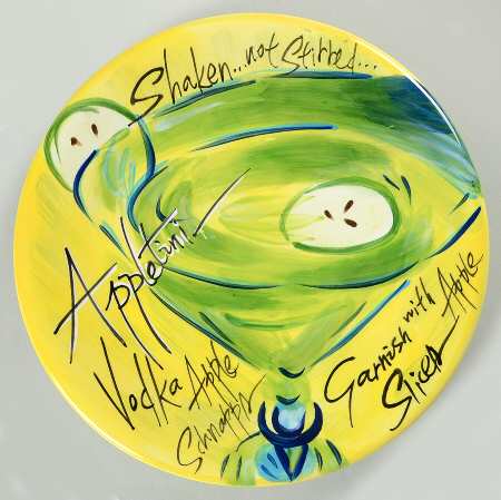 Magnificent Martinis Salad Plate