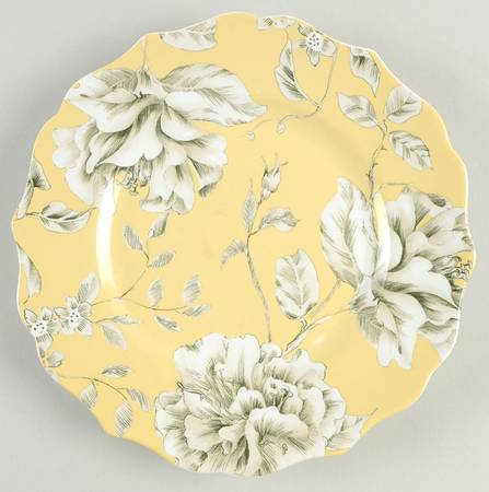 Bellisa Yellow Salad Plate