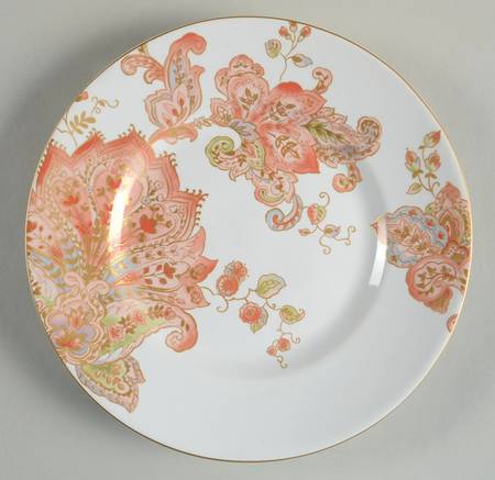 Norah Coral Salad Plate