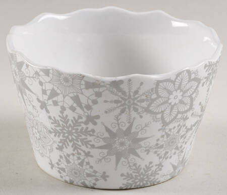 Snow Flurry Silver Individual Appetizer Bowl