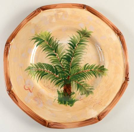 Royal Palm Dinner Plate