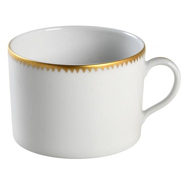 Simply Anna Antique Polka Flat Cup