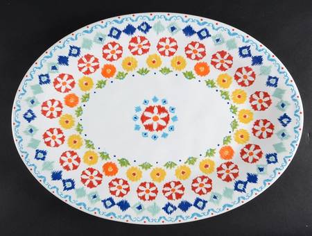 Hanna 17" Oval Serving Platter