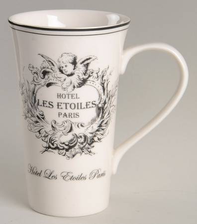 Les Etoiles Cherub Latte Mug