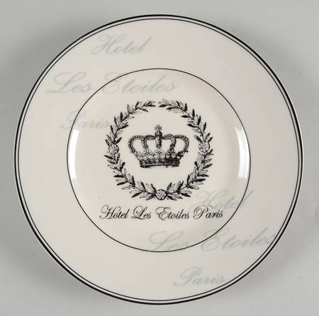 Les Etoiles Crown Salad Plate