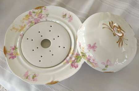 Louisiane Round Covered Butter
